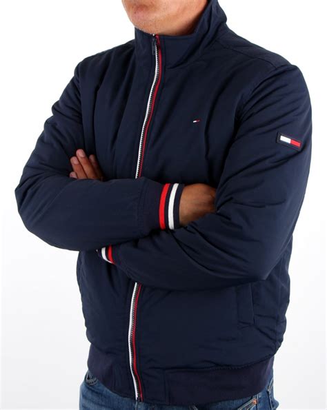 Leather Aviator <strong>Jacket</strong>. . Tommy hilfiger jacket